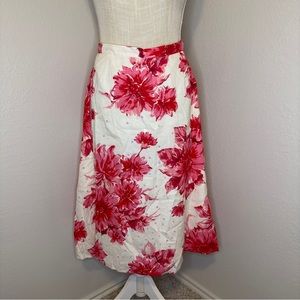 Floral Petite Skirt, P-Large